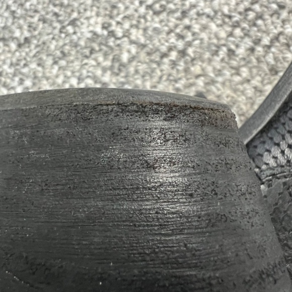 JOIE Barlow black leather snakeskin heeled ankle boots booties EU 37.5 - Picture 12 of 14